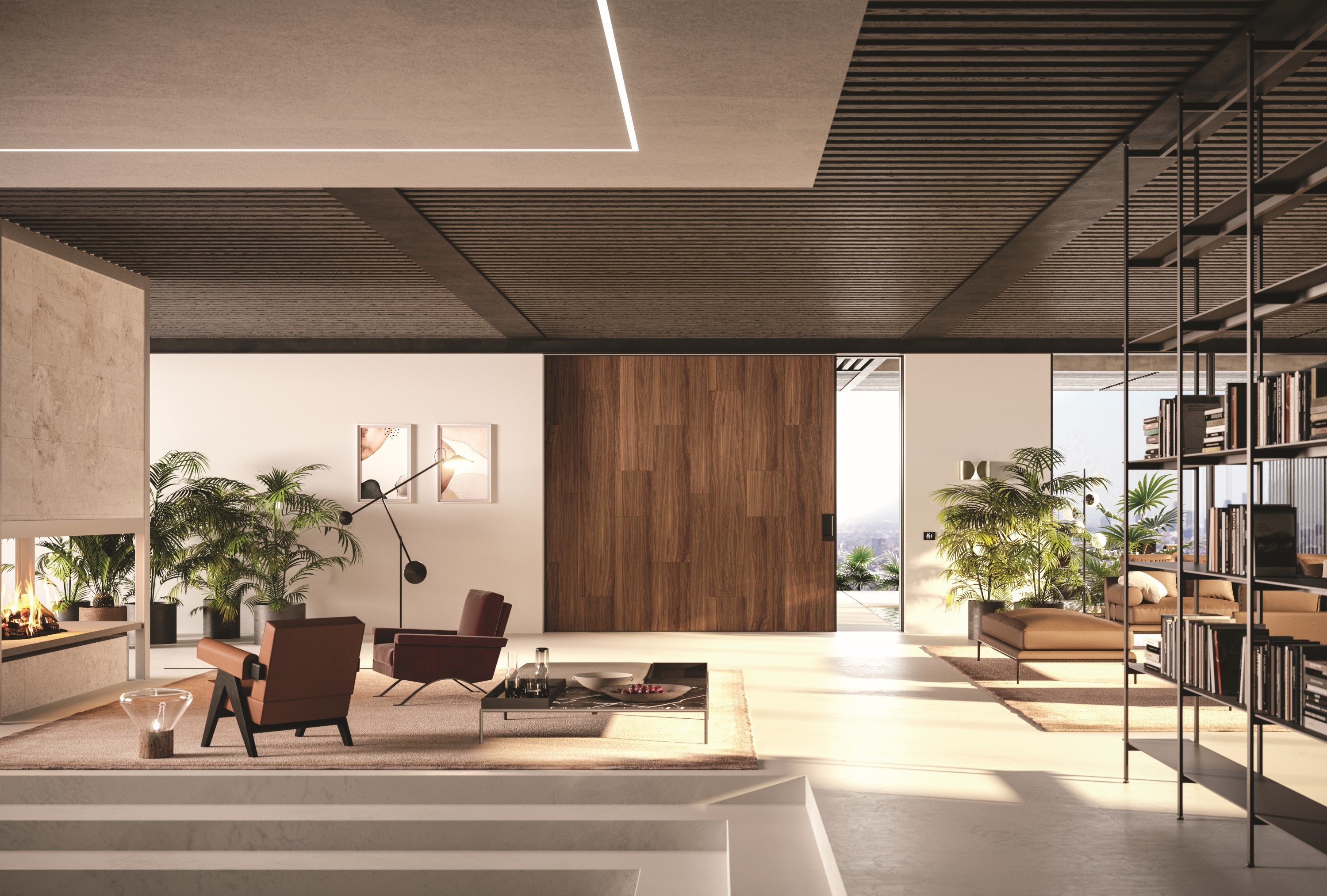 Vela comes in both visible and concealed versions, allowing the entrance to seamlessly vanish into the wall, redefining modern entryways