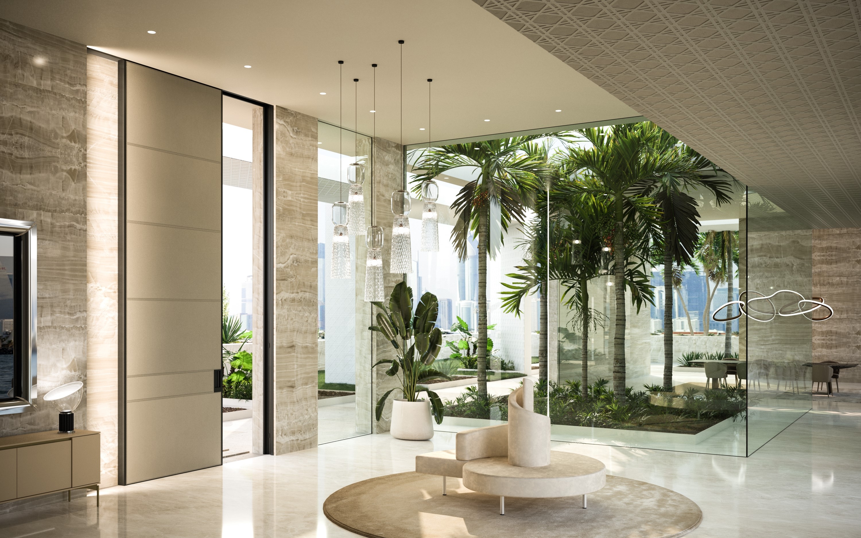 From materials to handle designs and opening mechanisms, Vela adapts to any space, complementing a wide range of architectural styles