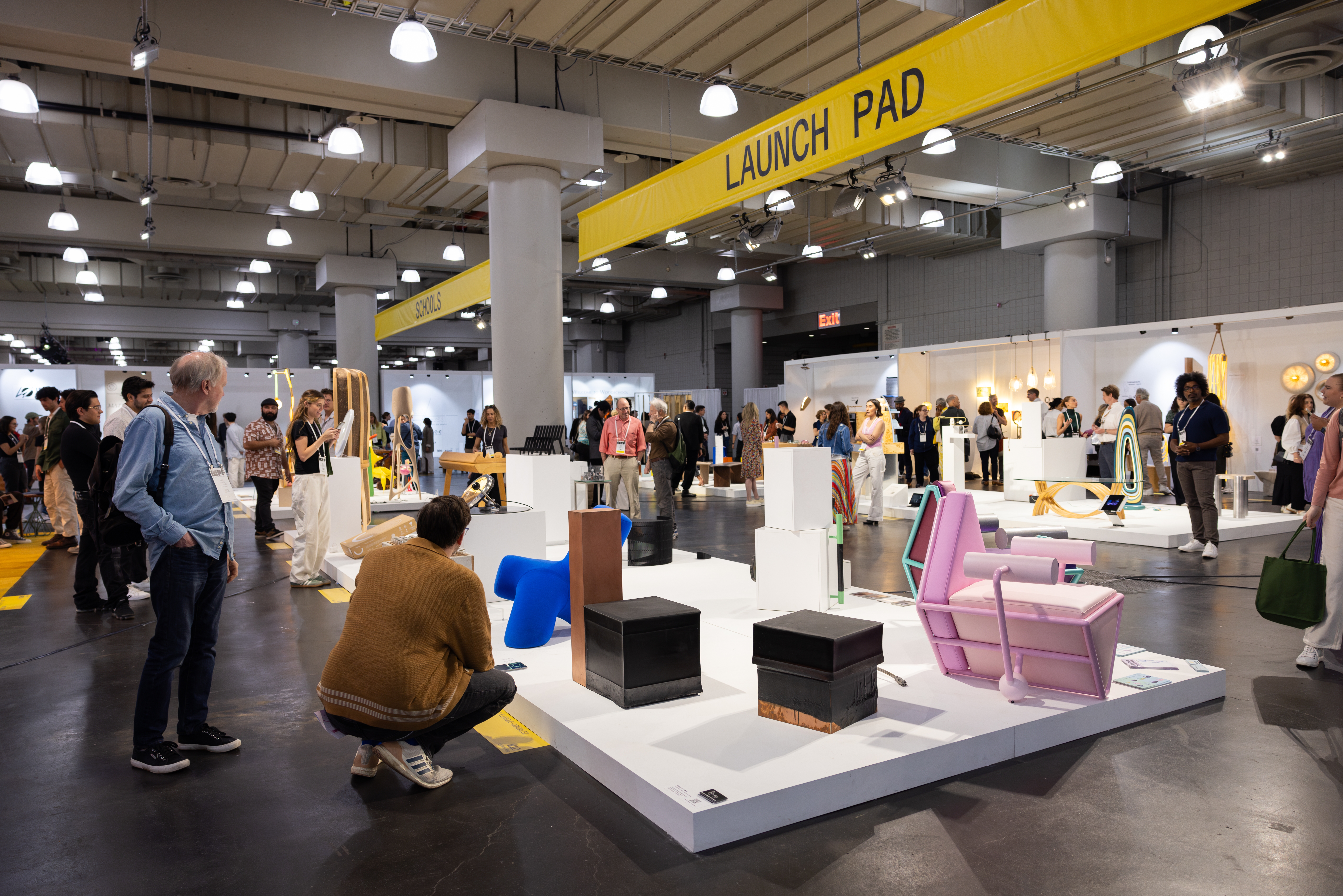 Young designers and emerging voices are highlighted as part of the popular WANTED section at the fair. Photo: Jenna Bascom