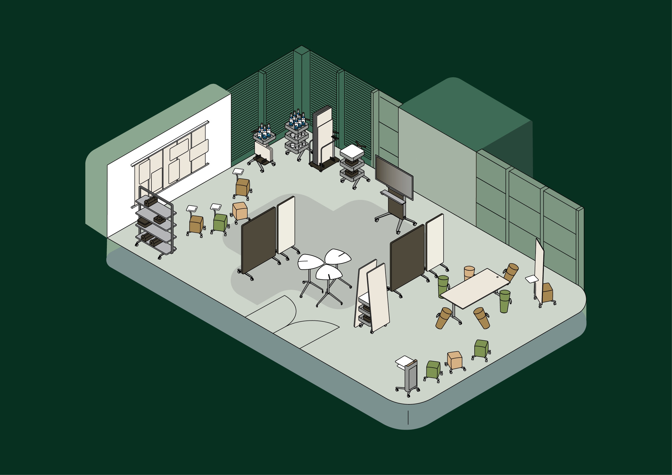 Areas of Future Design. A creative hotspot for spontaneous encounters and ideas