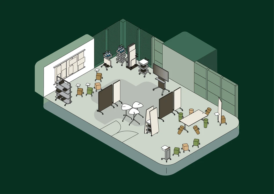 Areas of Future Design. A creative hotspot for spontaneous encounters and ideas