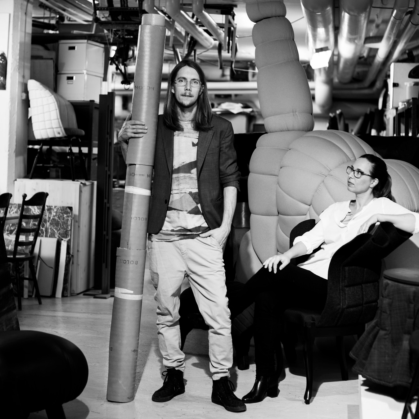 Read story My Space: Färg & Blanche invite you into their Stockholm studio