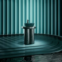 The design of Villeroy & Boch’s Artis collection transforms the bathroom into a haven of calm and comfort with its new shades – Teal (photo), Almond, Pure Black and Nightfall