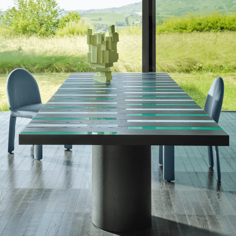 Read story ZANOTTA PRESENTS RIGA-RIGA, THE NEW COLLECTION BY PIERRE CHARPIN