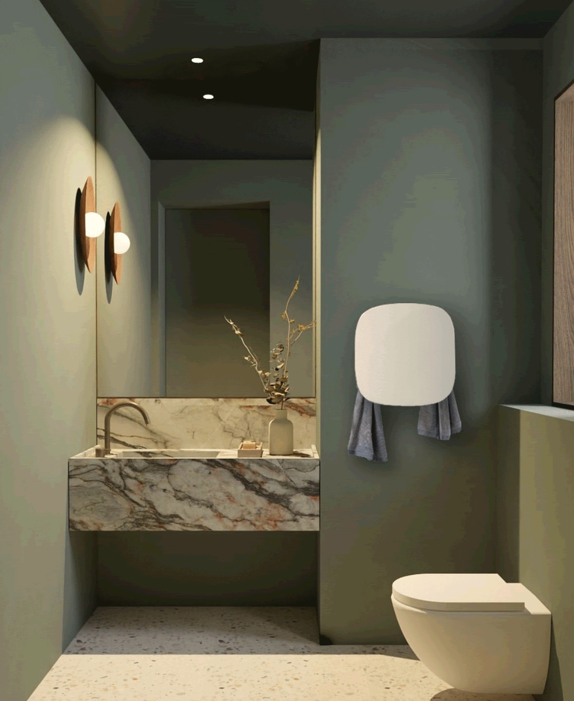 Lees storie Electric Towel Warmers. Customize with your color – paint-ready finish