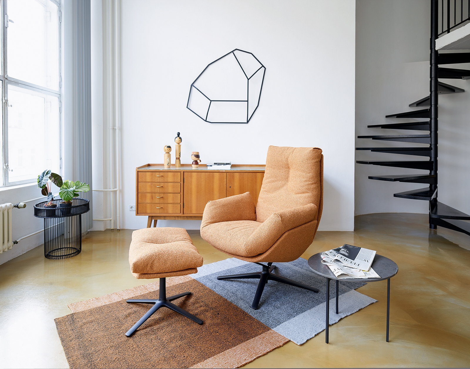 Relaxed all round: Cordia Lounge by design studio Jehs & Laub was COR’s first lounge chair