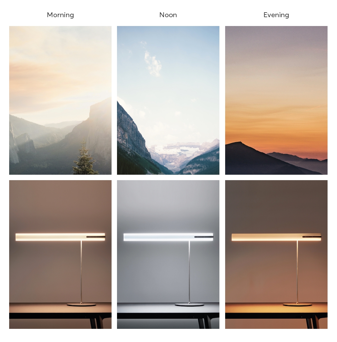 The principle of HEAVN is based on findings from lighting research. The aim was to perfectly imitate daylight, because this determines people's biorhythms – as well as interiors