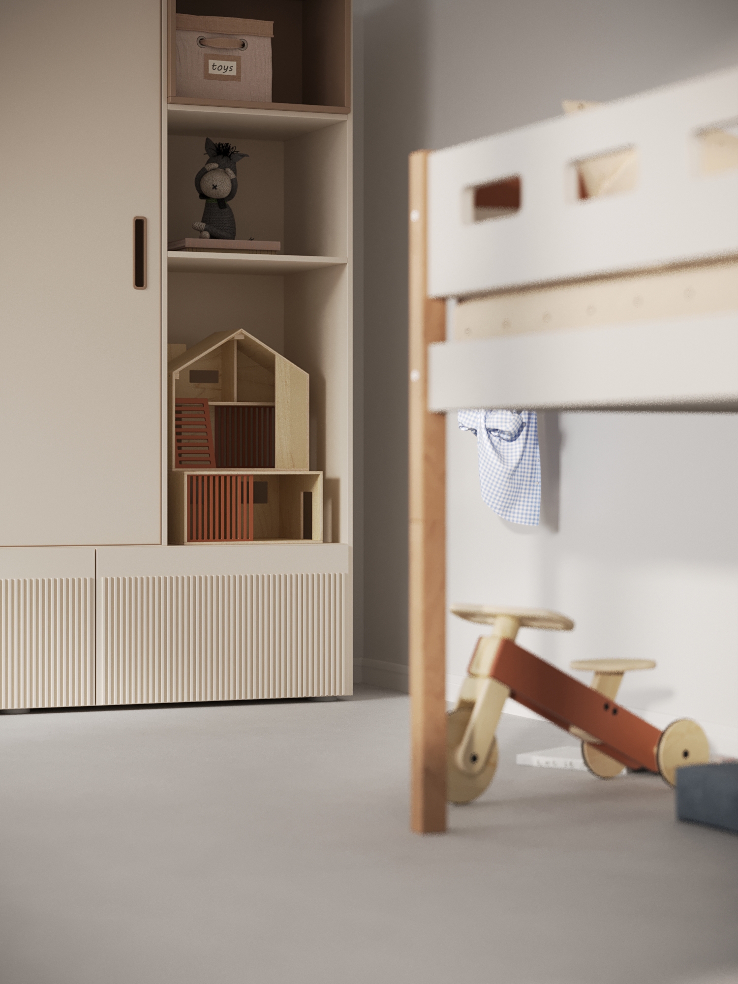 Ein Trick, damit es so realistisch wie möglich wirkt? Es gelten ähnliche Regeln wie der Fotografie: Spannung wird durch Schärfe und Unschärfe, Vorder-, Mittel- und Hintergrund erzeugt