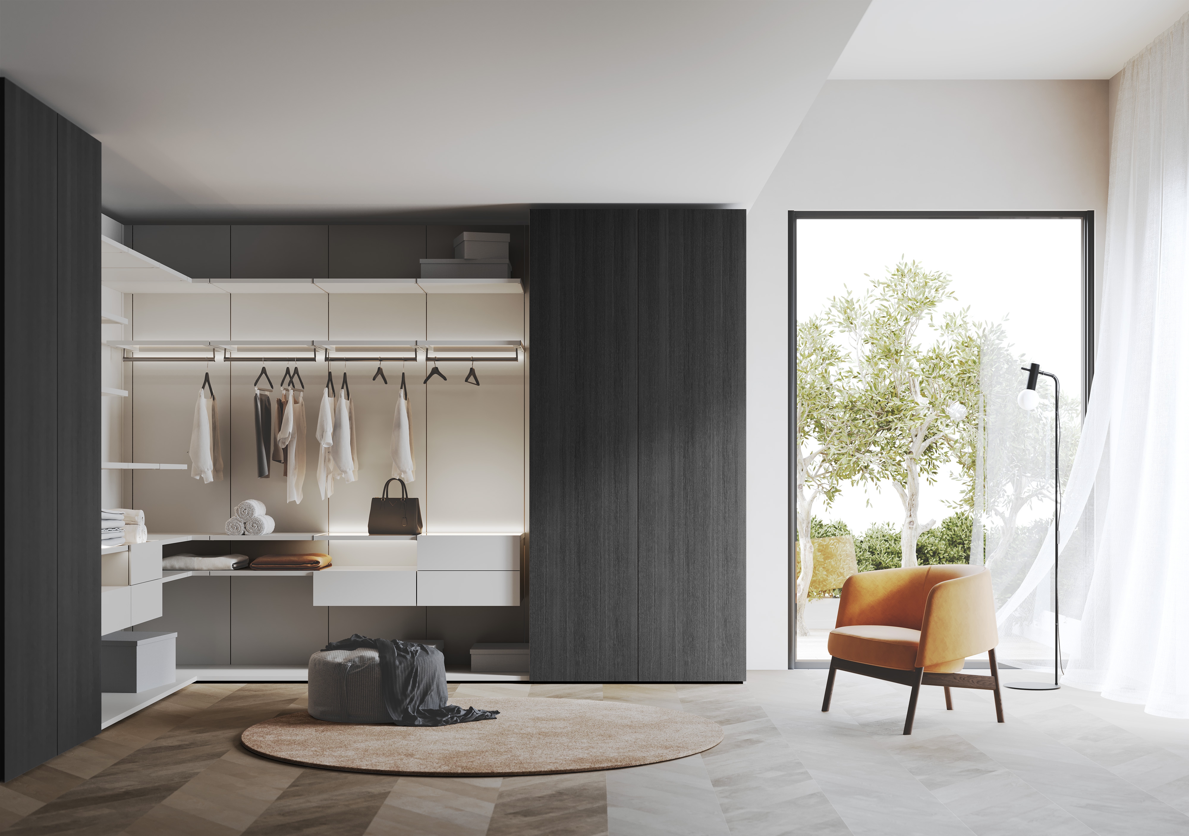 Einer der Kunden von Danthree Studio heisst Interlübke – die Berliner Designerin Hanne Willmann brachte die CGI-Agentur bei der Vorbereitung neuer Katalogmotive ins Spiel