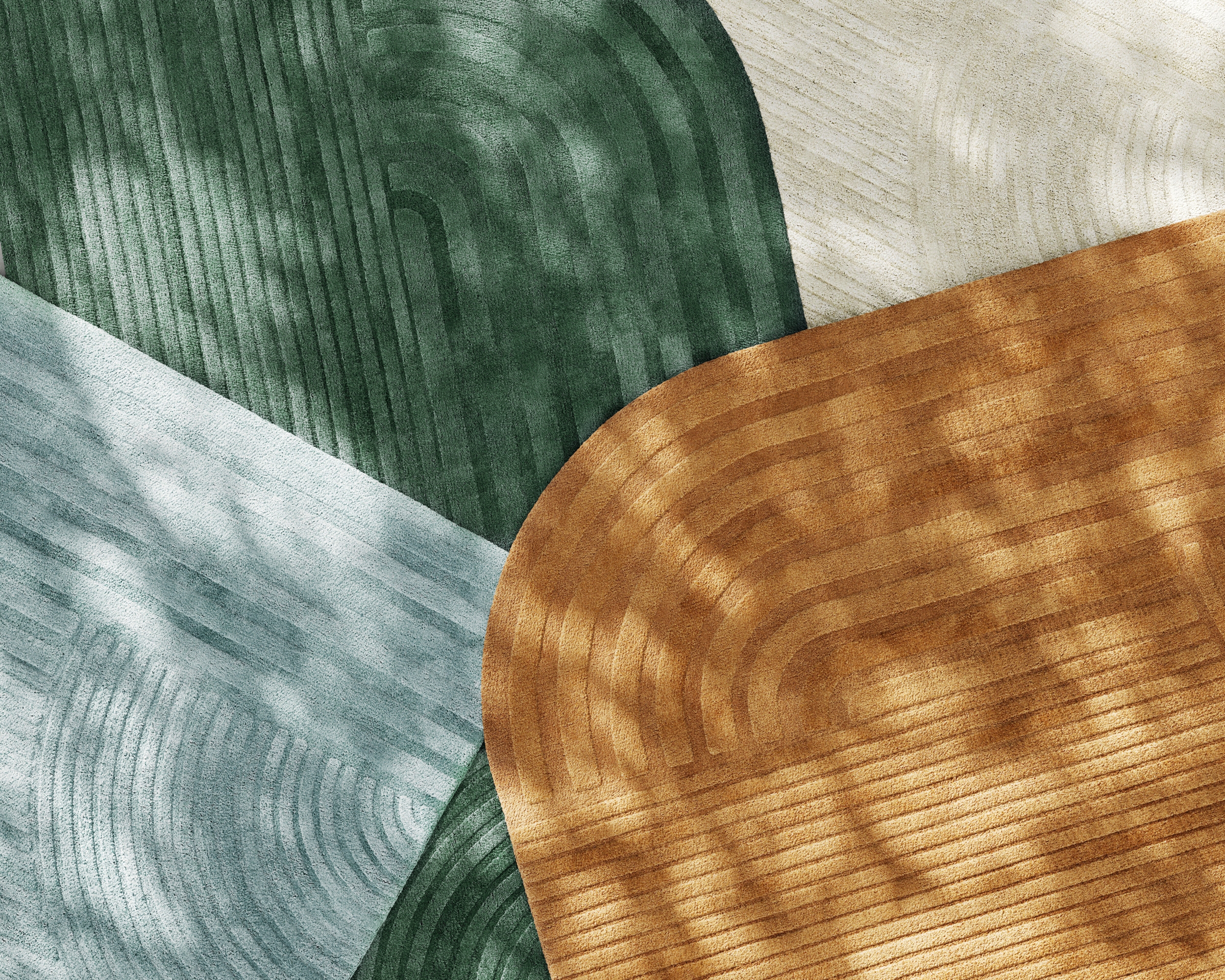 Einmal modelliert, lassen sich Farben einfach ändern, Anordnungen beliebig ändern und natürliche 3D-Effekte wie Schatten variieren