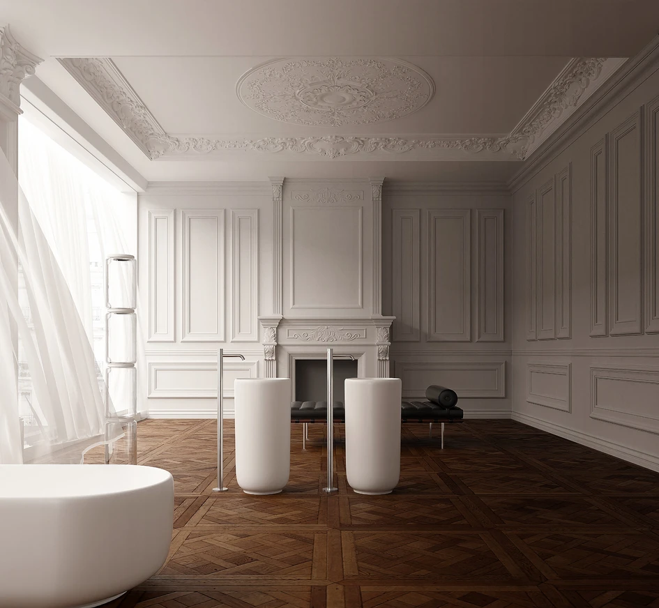 Falper's basins and baths are non-toxic and recyclable, creating Living Bathrooms that are more than just aesthetic spaces of calm and refuge for users, they are good for the environment, too