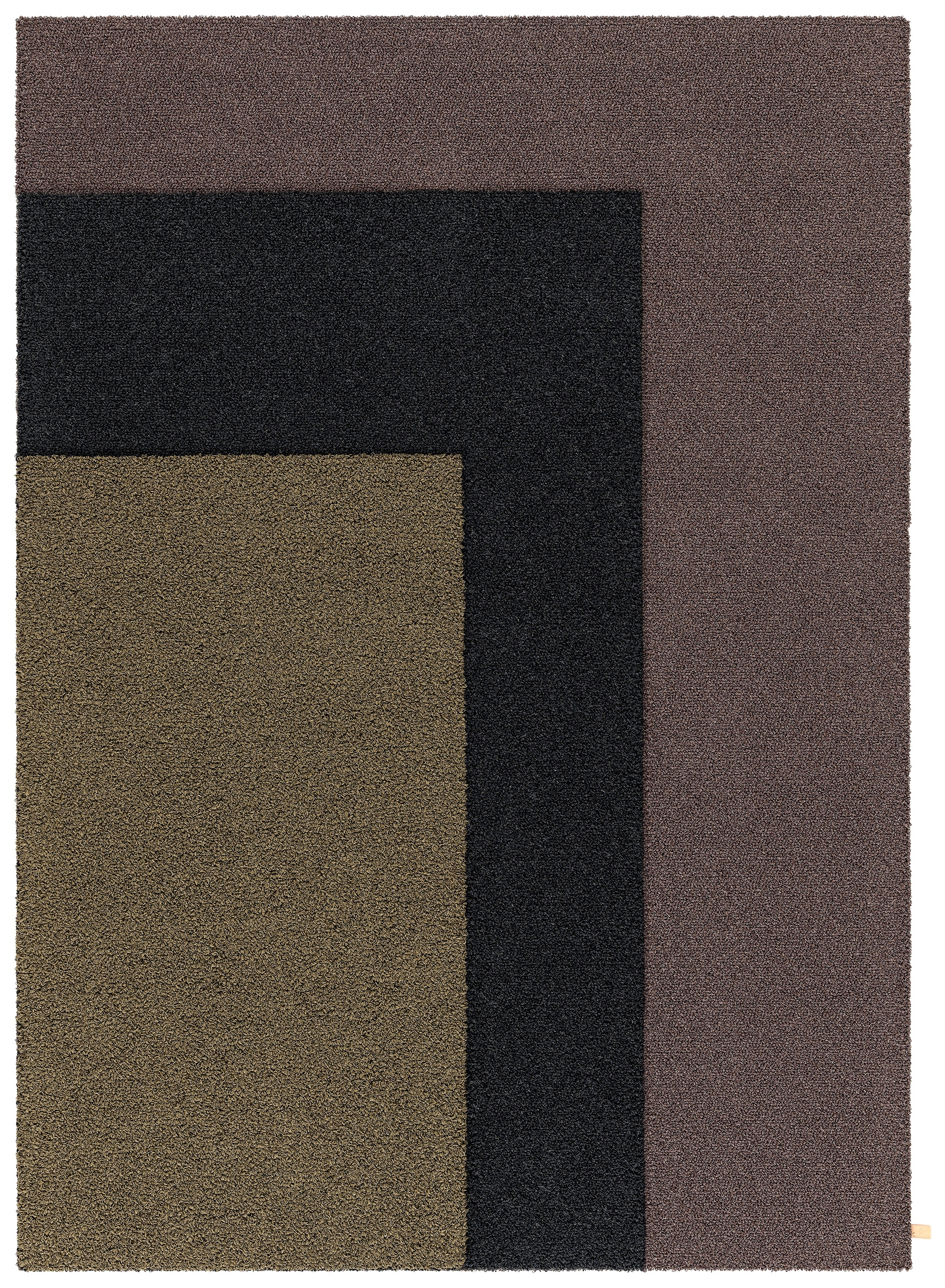 Kasthall manufactures the rugs using premium wood and linen to create a surface with textural depth that is hard-wearing yet soft and comfortable