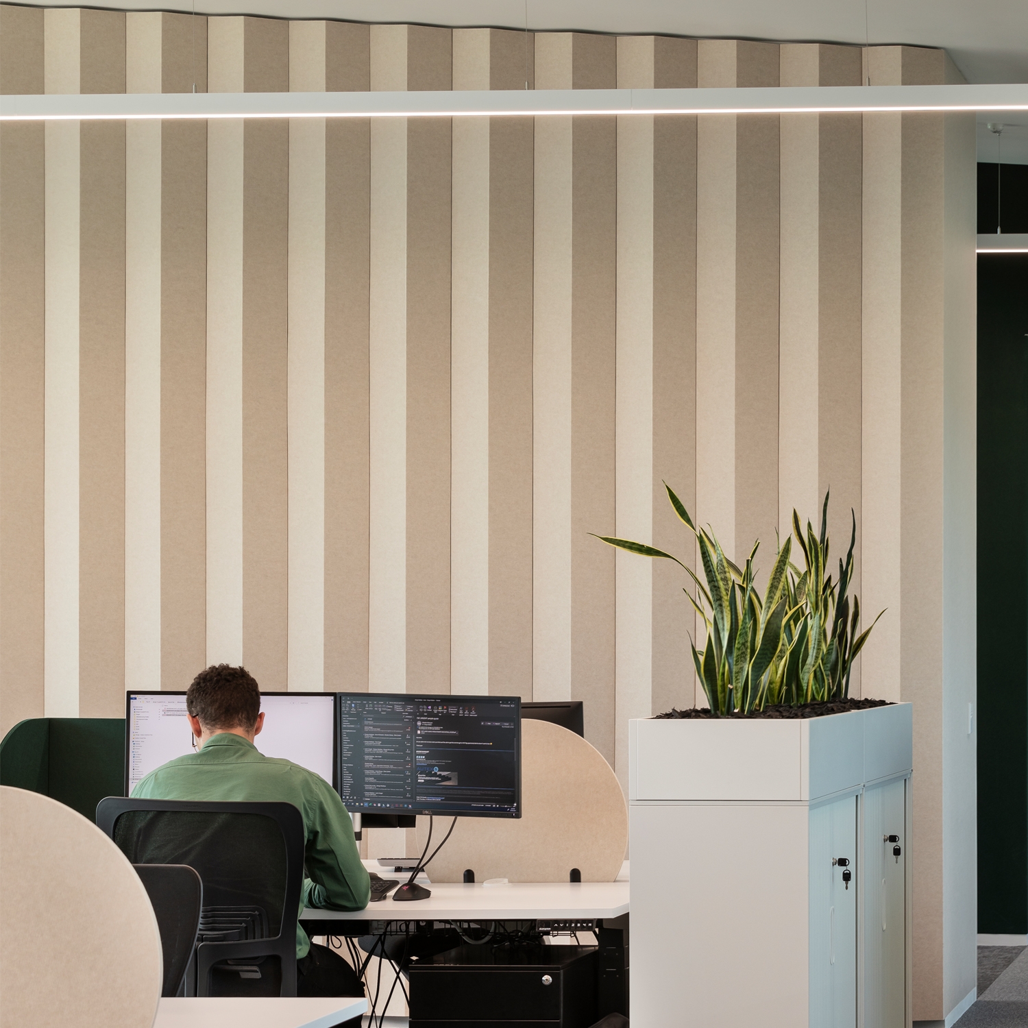 Read story Reimagining acoustic design with modular, three-dimensional panels