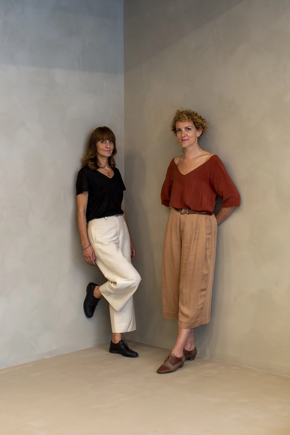 Rhythms is an immersive installation, featuring ‘breathing’ volumes of fabric designed for the occasion by Daniël de Bruin, and a new collection from Studiopepe’s Arianna Lelli Mami and Chiara Di Pinto