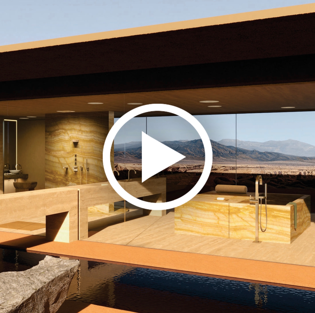 Read story Dornbracht's AI-inspired bathroom with MEM
