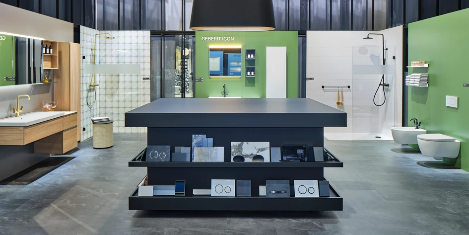 „Green House of Geberit – Can exhibition stands really be sustainable?“ by Ippolito Fleitz for Geberit at Salone del Mobile 2022 © Ippolito Fleitz Group