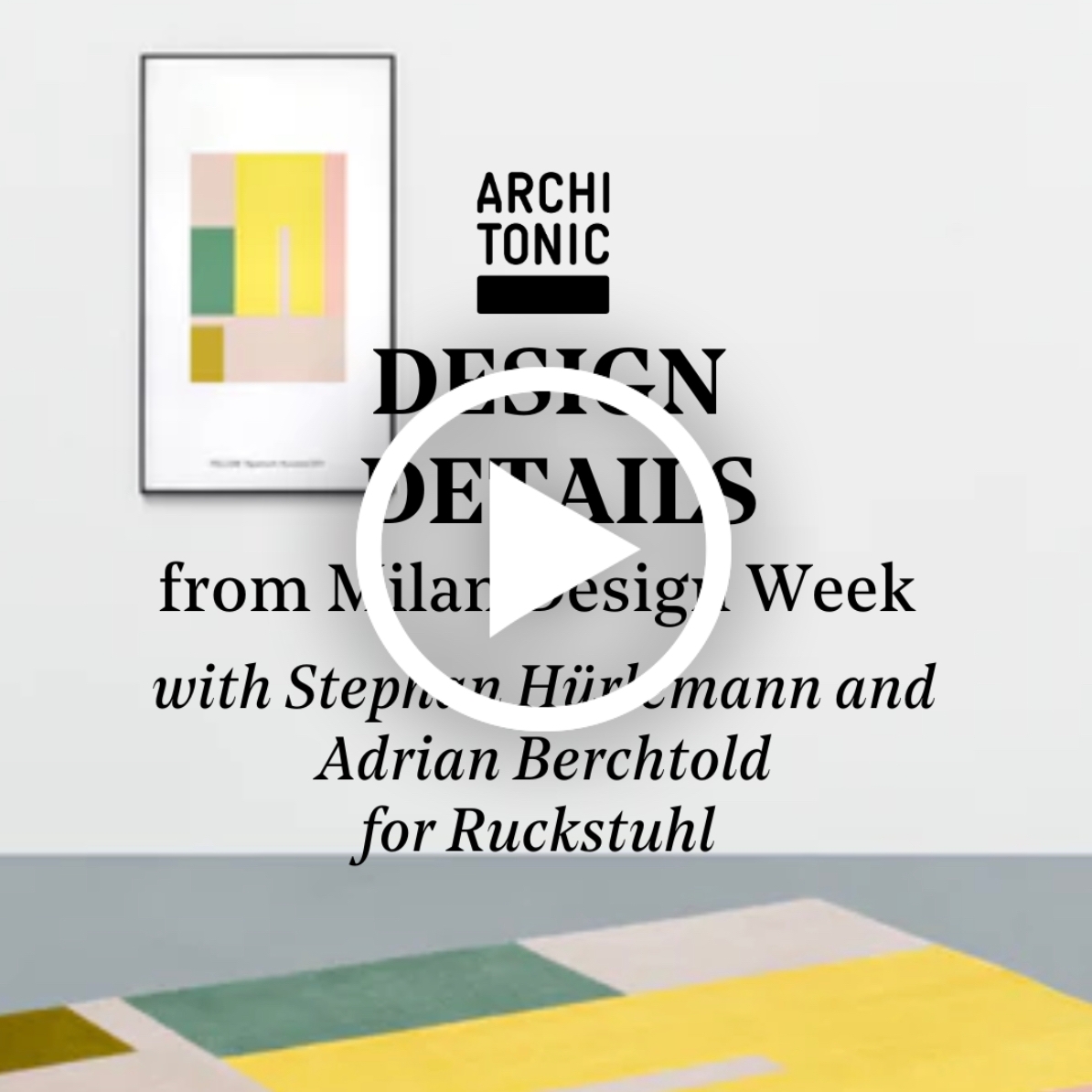 Read story Ruckstuhl creates usable rug NFTs as digital product companions