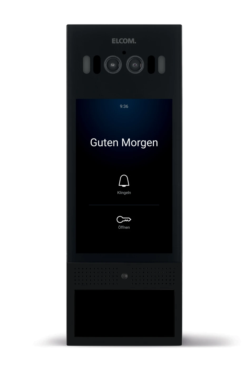 Digitaler Portier: Für Bewohner:innen oder Mitarbeiter:innen eines Hauses erfolgt der Zutritt wahlweise per PIN-Code, RFID-Chip oder Gesichtserkennung