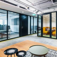 Strähle's glass walls can be seen more as a connecting element, rather than one that separates, for example at Scout24 in Berlin (above). Another benefit is the system's excellent sound insulation properties