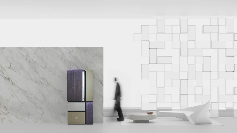 Der vom Architekten Chen Hao Ru entworfene neue Ausstellungsraum (oben). In der Design Street werden internationale Arbeiten aus dem Industriedesign präsentiert (mitte). Jamy Yangs „Verschwindende Grenzen“ untersucht das Design der Moderne (unten)