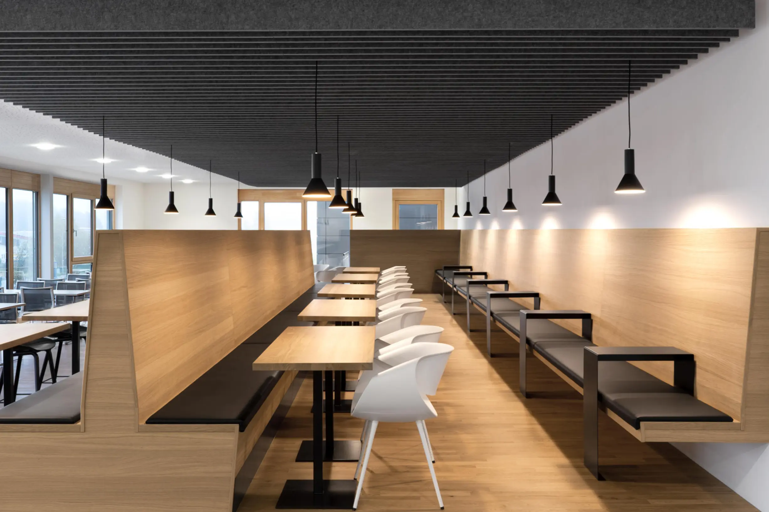 Texaa STEREO ACOUSTIC PANELS AS PARTITIONS - Sound absorbing ceiling systems ...