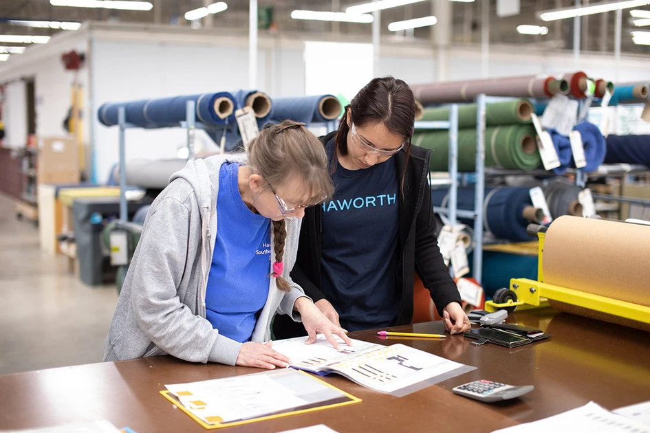 Mixing generations in the workplace is beneficial to all, and the needs of all ages should be carefully considered in the design of a space