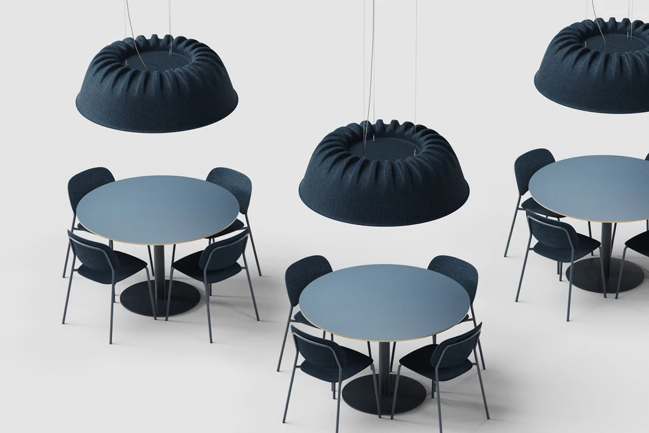 The Fost Large Lamp measures an impressive 18cm across but provides exactly the right amount of usable light