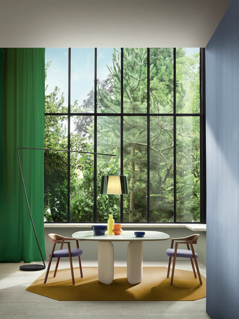 The feeling of lightness emanating from the Paris-based designer's Héra chair arrives not by chance – material quantity was a key consideration in its development and creation