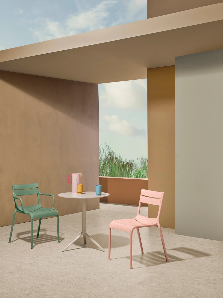 While the original impetus for Pedrali's Elliot table came from Jouin himself, the creative process remains an organic one shared by designer and manufacturer