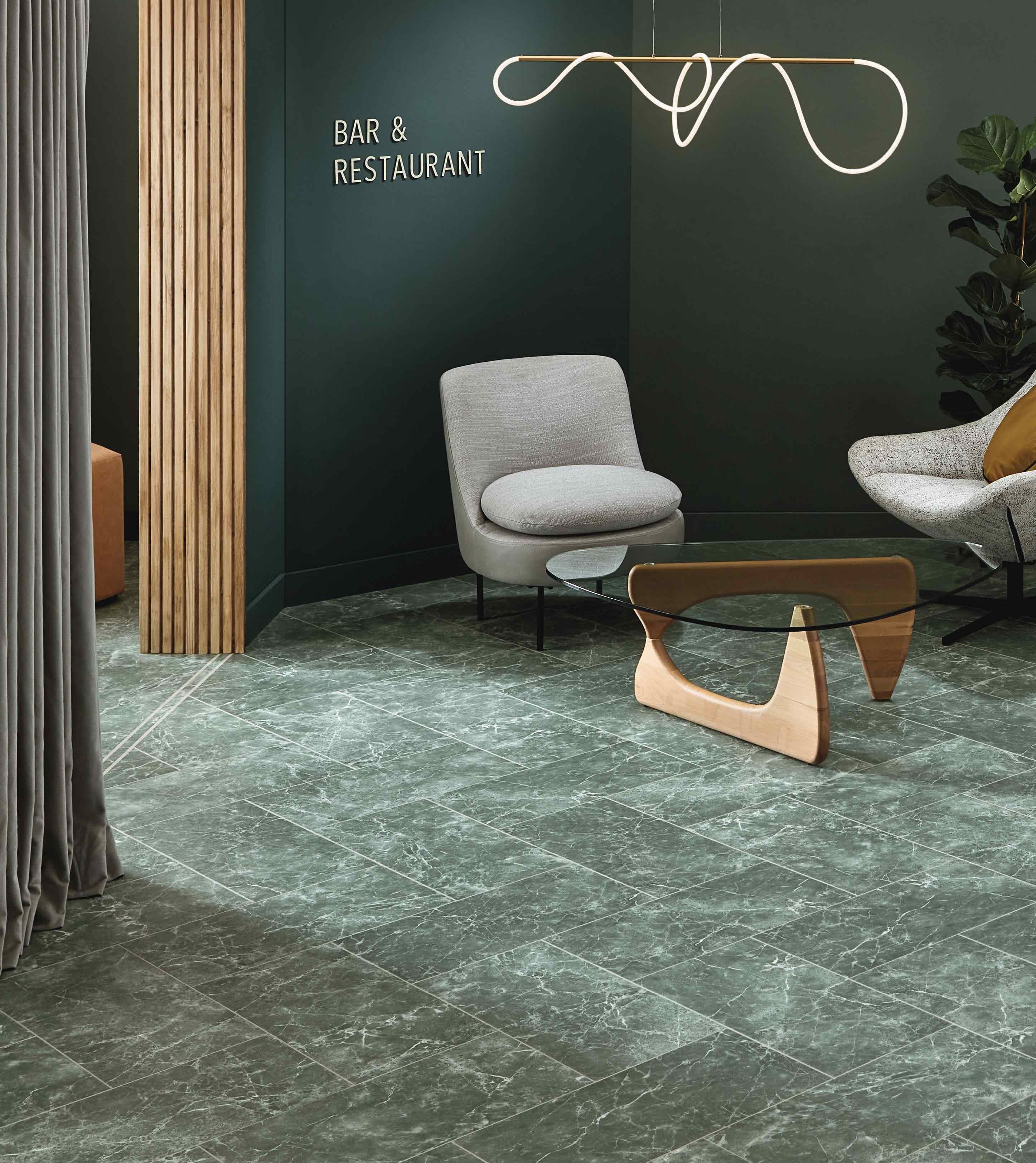 Minimalism in marble: organic gradients, high brilliance, clear elegance – the new Marble range makes this exclusive stone not only easy to use but also easy to maintain