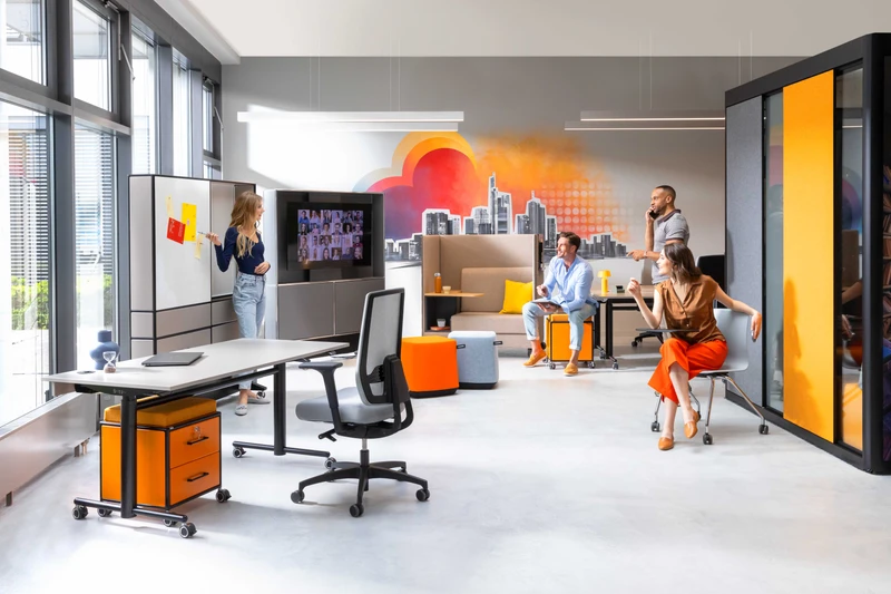 A well-designed environment encourages creative processes and innovative ways of thinking. The Dauphin HumanDesign Group has therefore developed the ‘Dauphin Workheart’ concept as a guideline for contemporary interior design