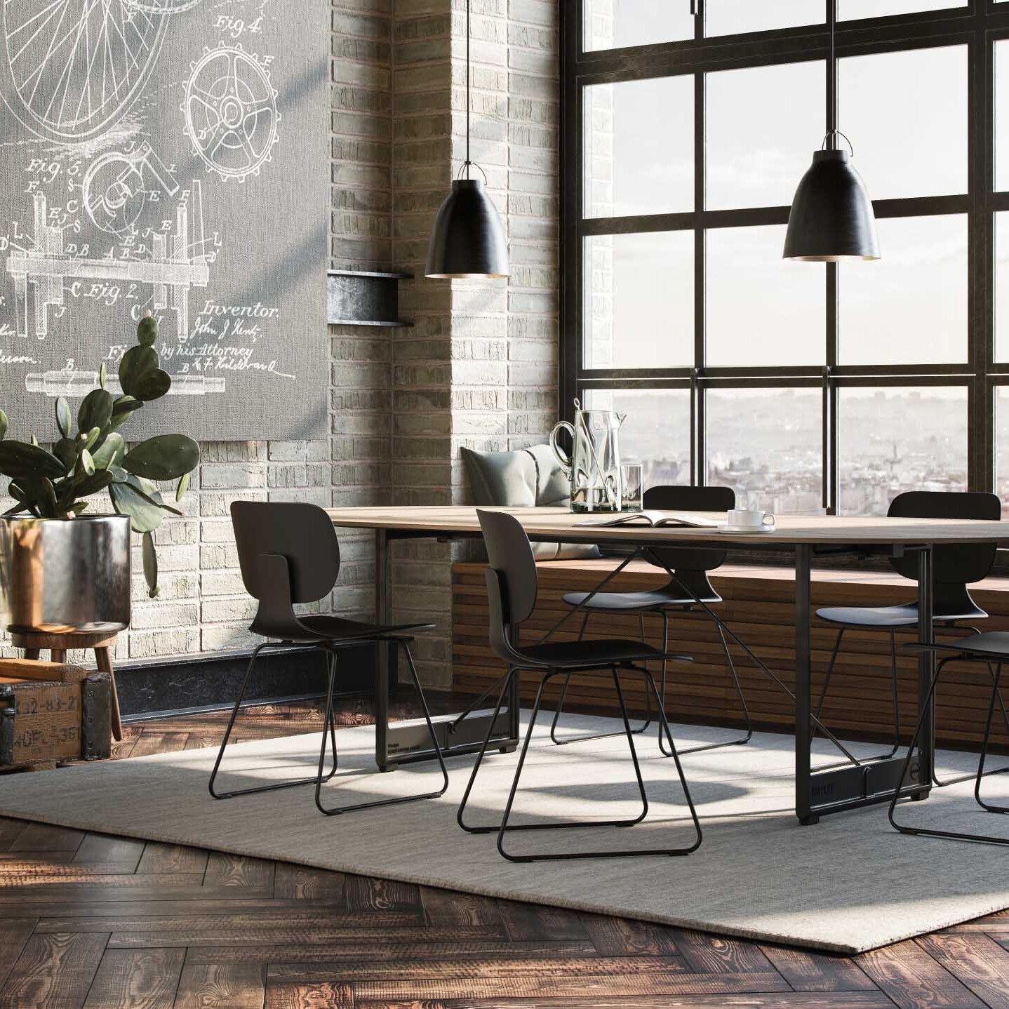 Read story Klöber's homely New Work model