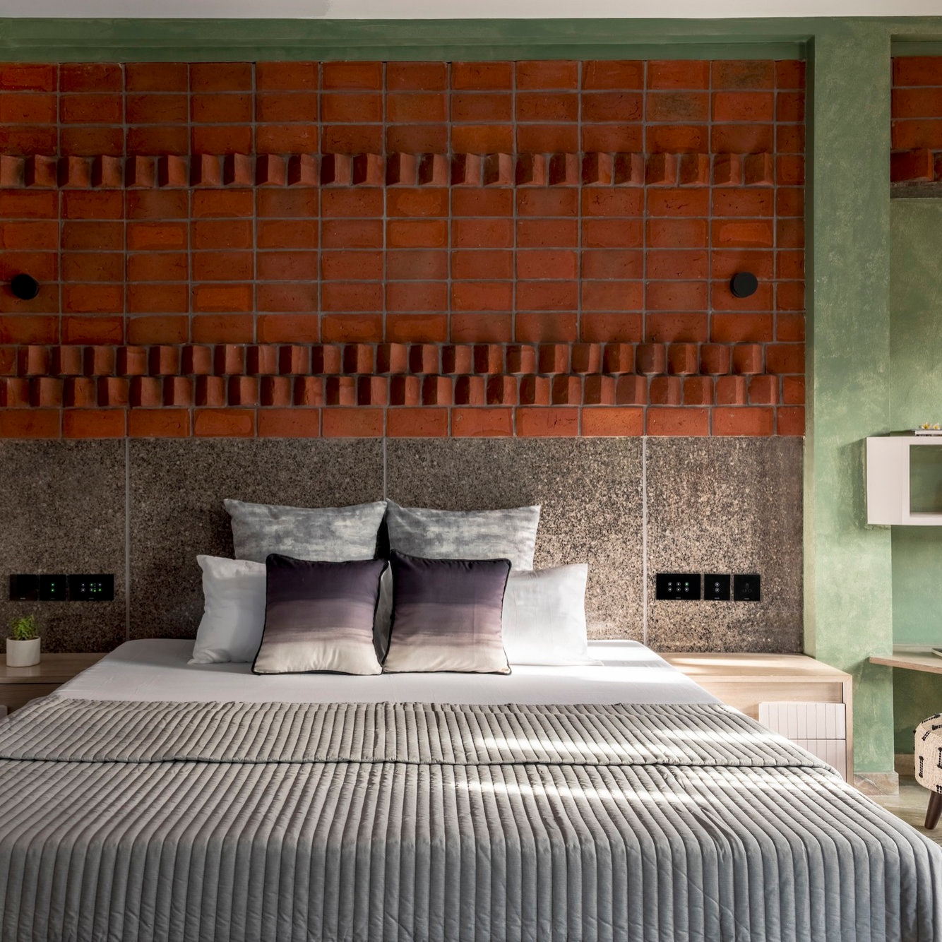 Read story Interior surfaces inspired by their exterior facades