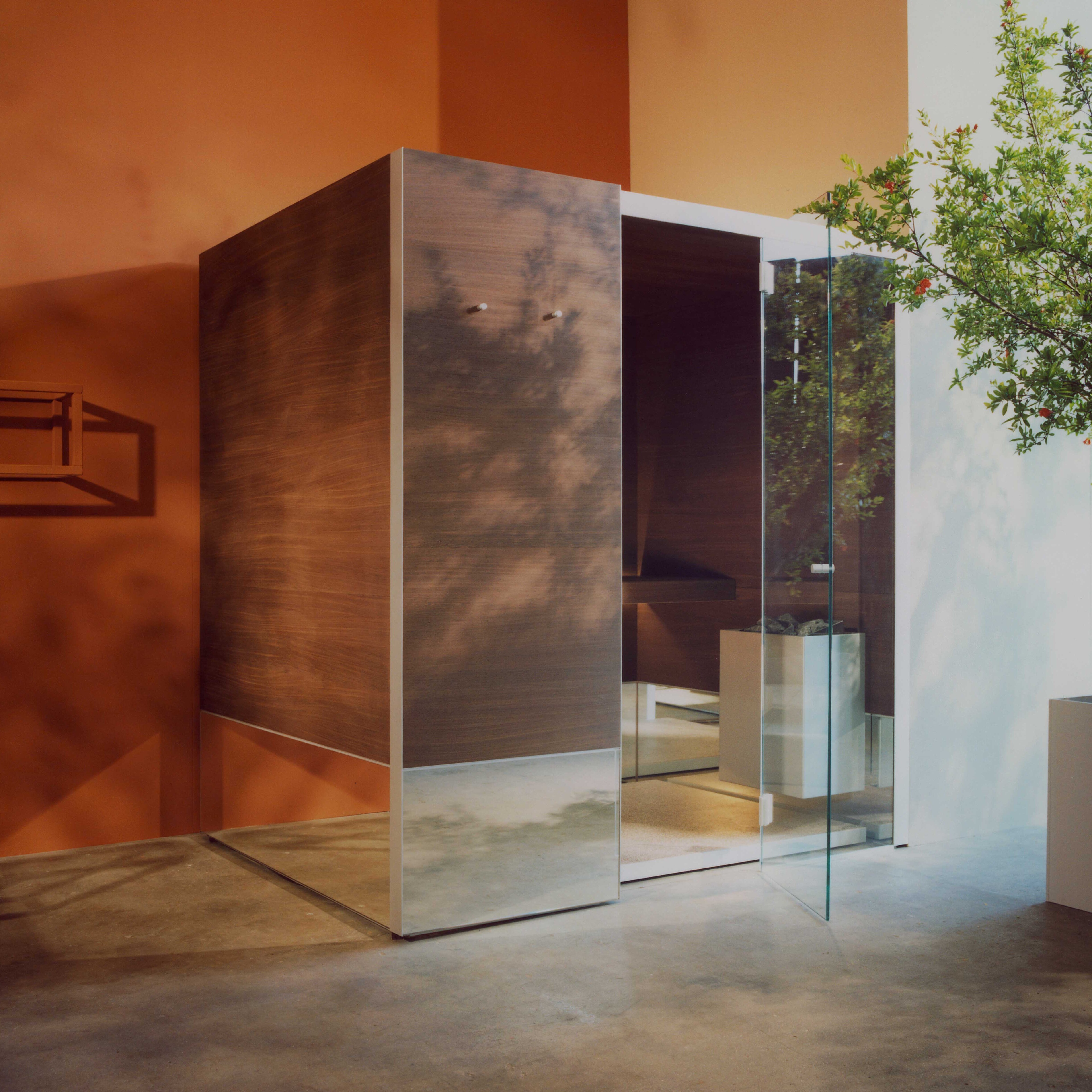 Lire l’histoire The magical lightness of EFFE's Aladdin Sauna and the Natural wellness collection