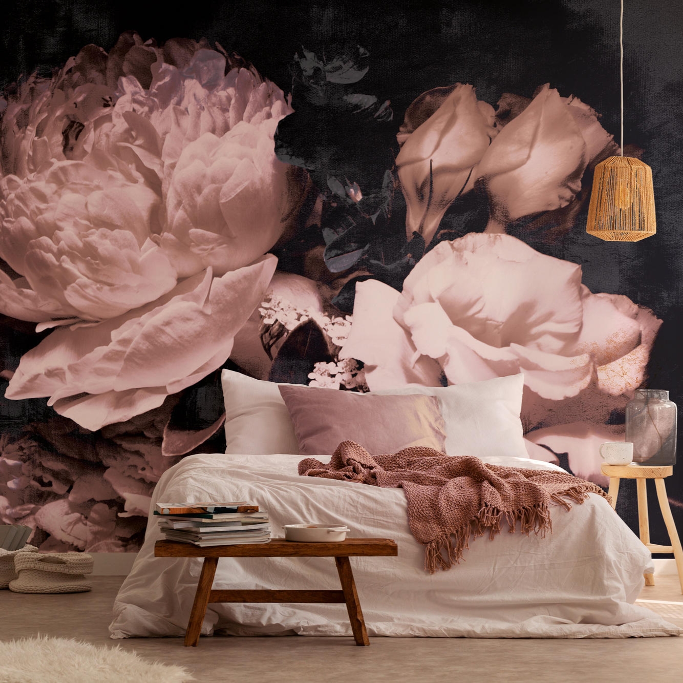 Read story Floral wallpaper prints fresh from the market