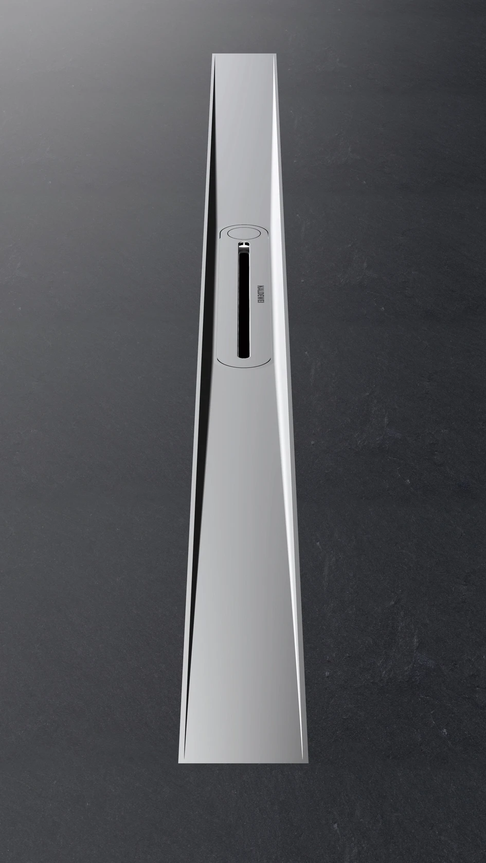 KALDEWEI FLOWLINE ZERO: As one of the leading bathroom manufacturers and proven experts for floor-level showers, KALDEWEI presents the new channel solution for the shower surface designed by Studio Aisslinger