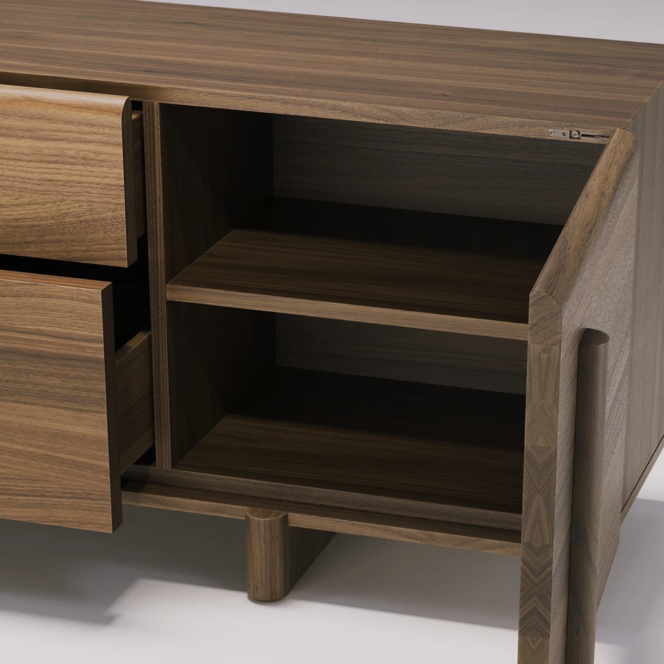 Wewoods bemerkenswerte Tischlerkunst zeigt sich einmal mehr in einem raffinierten und gut gefertigten Möbelstück