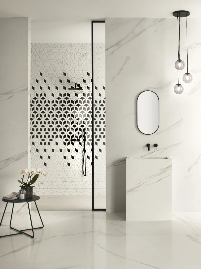 ‘Like an inclusion in a diamond, the insertion of a foreign body in a crystalline structure brings unexpected dynamism to the rigorous repetition of a rigid geometric grid,’ says Paolo Zilli, Associate Director of ZHA
