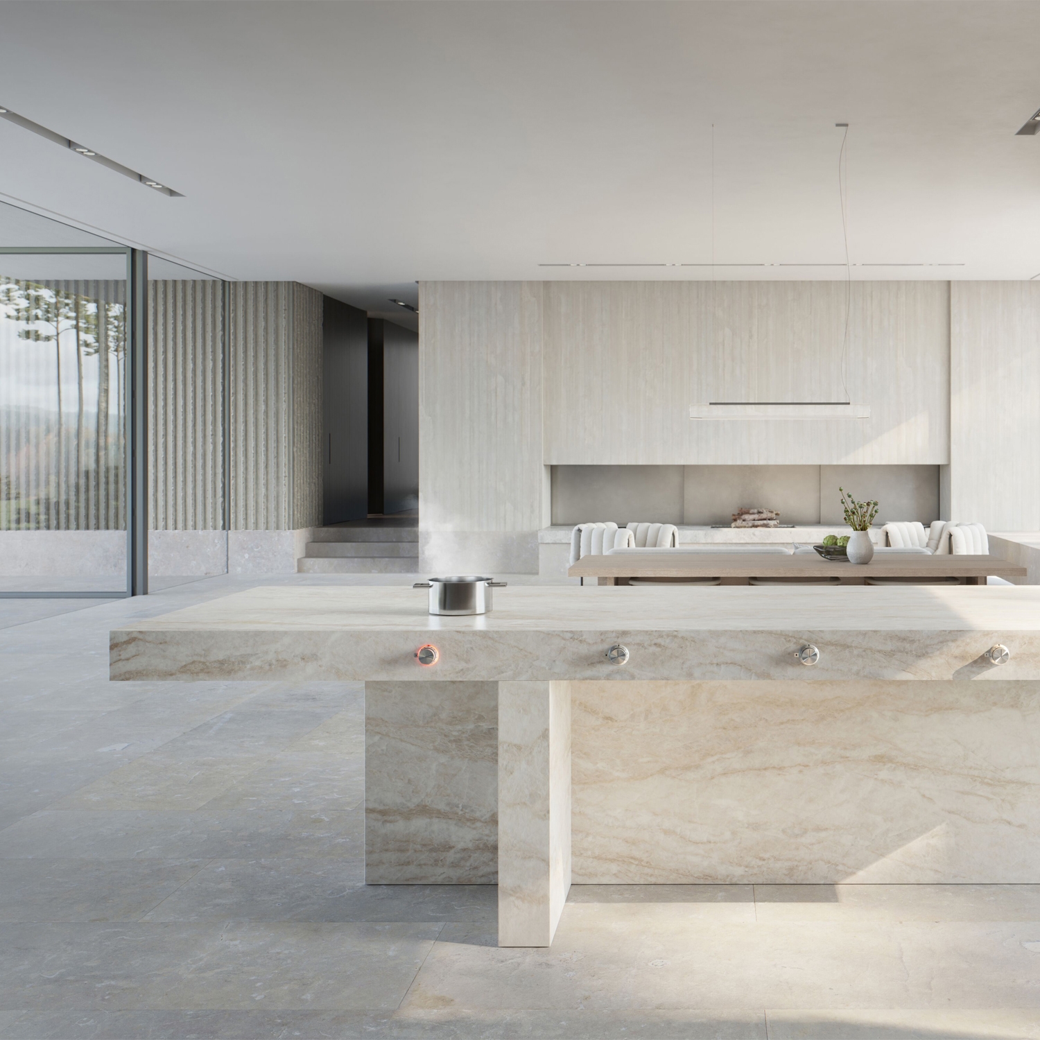 Lire l’histoire A revolution in kitchen technology: Gaggenau’s invisible cooktop
