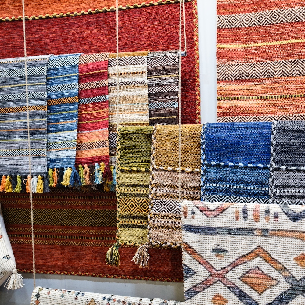 Lees storie Heimtextil 2024: fully booked Carpets & Rugs hall with high growth in suppliers of machine-woven carpets