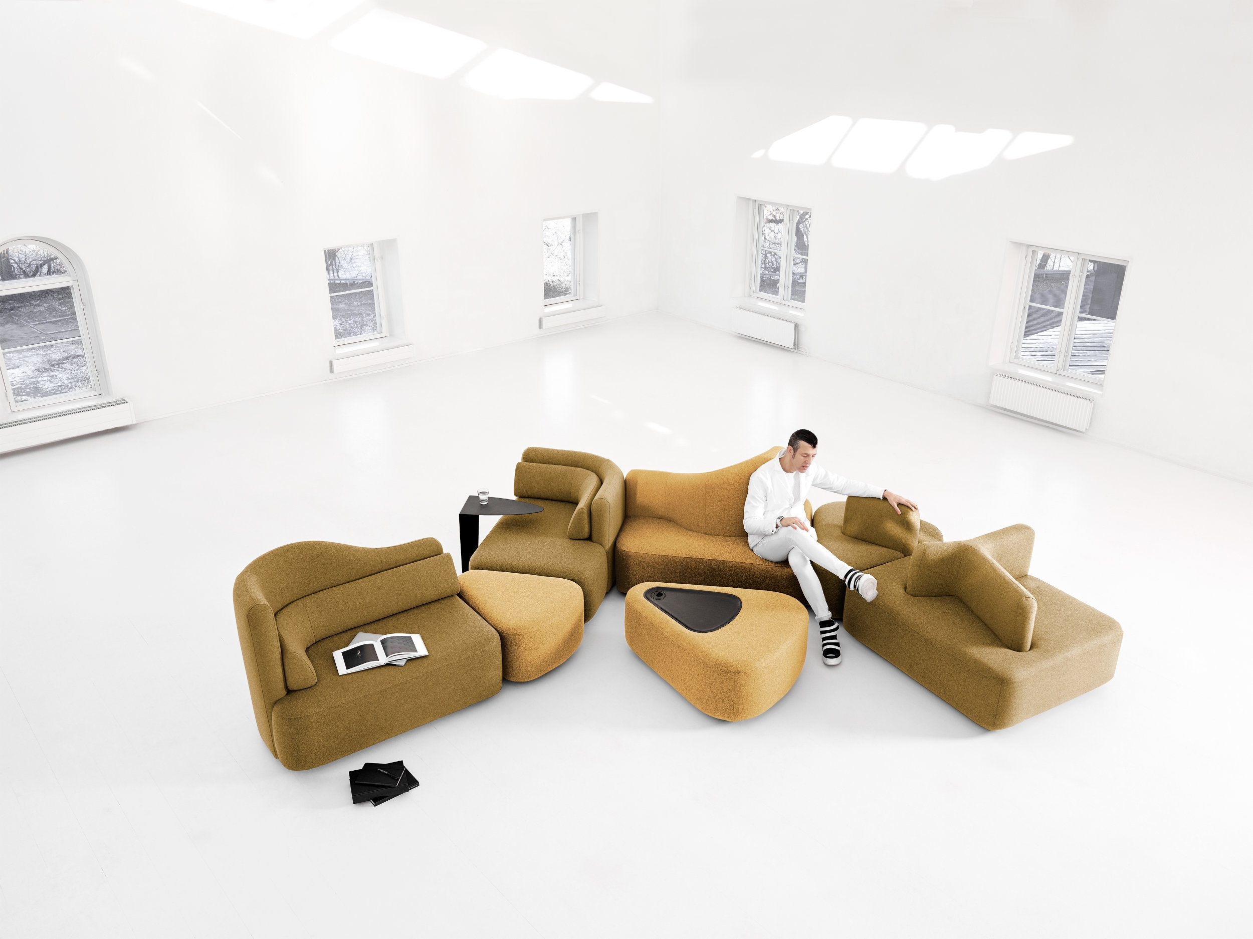 Like the Nawabari collection, the design for the Ottawa sofa by Karim Rashid demonstrates BoConcept’s interest in creating versatile and modular furniture that's made to fit into a broad range of interior environments