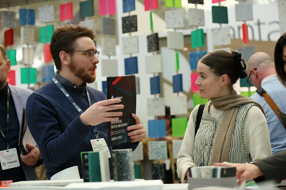 Kreative und produktive Gespräche auf der Surface Design Show 2024 in London