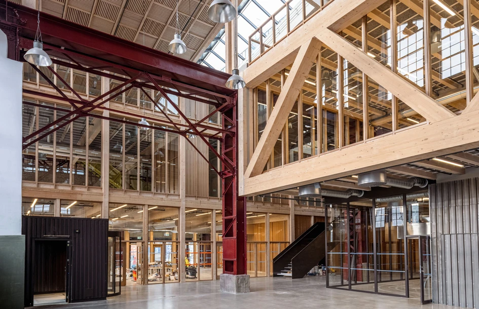 At the Gjuteriet Renovation, Kjellander Sjöberg ‘developed a program with maximum social, local and environmental benefits that bring to life an active new public realm.’ Photo: Rasmus Hjortshøj – COAST