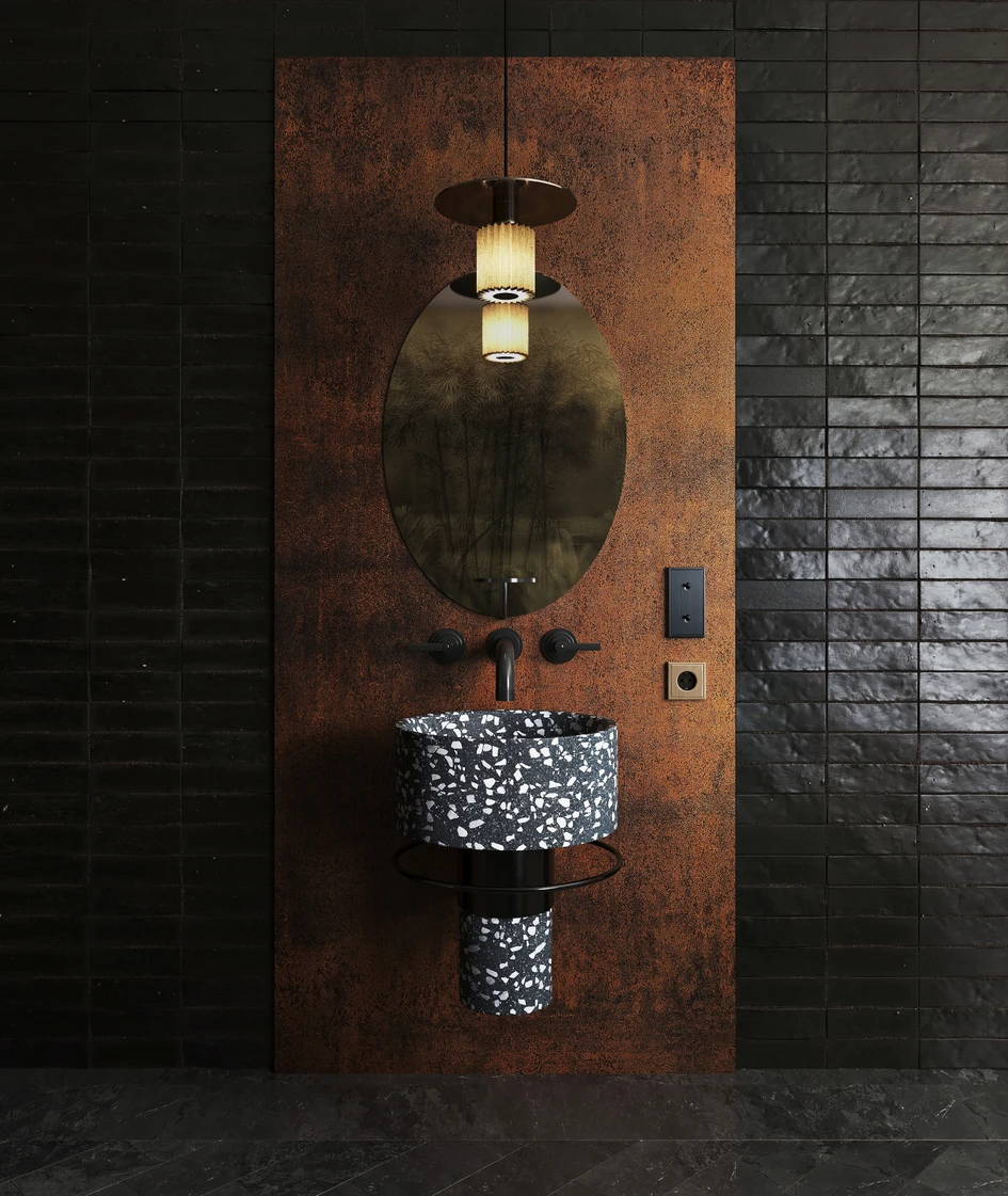 Radikal Klassisk balances simplicity and sophistication, using light and dark contrasts to evoke a timeless ambiance inspired by distant eras. Photo: Polina Parcevskya and Julie Smorodkina