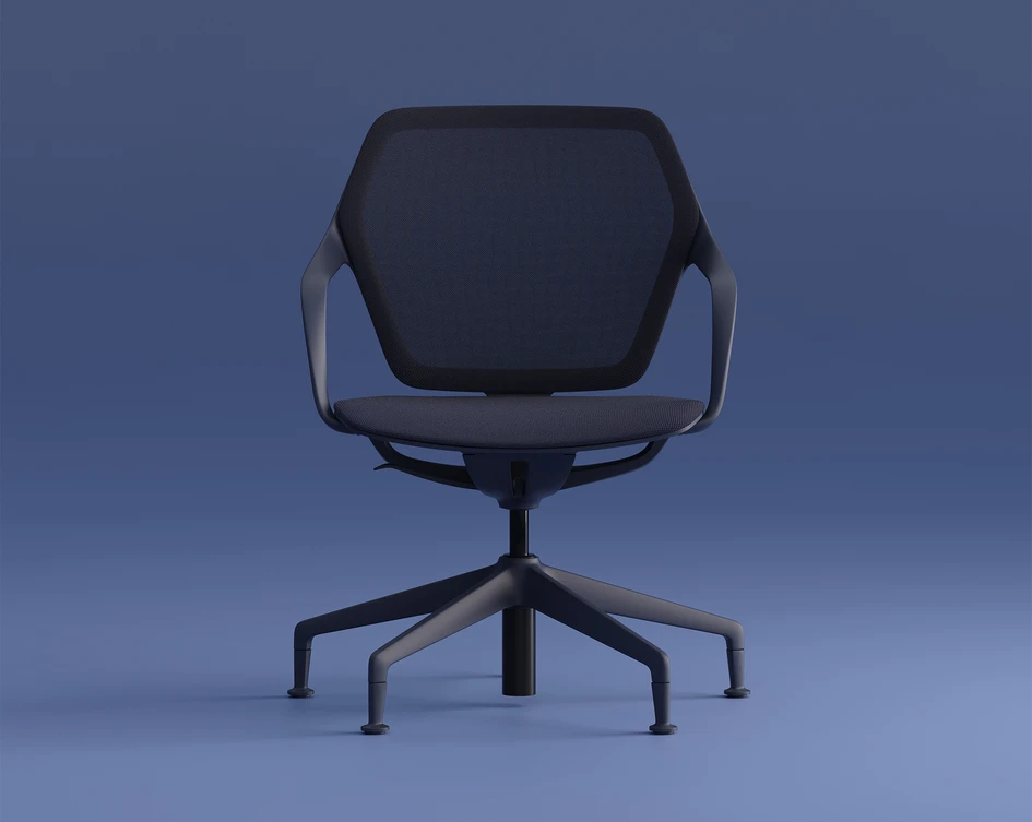Elegant and ergonomic: ray work combines an elegant, cosy design with maximum seating comfort