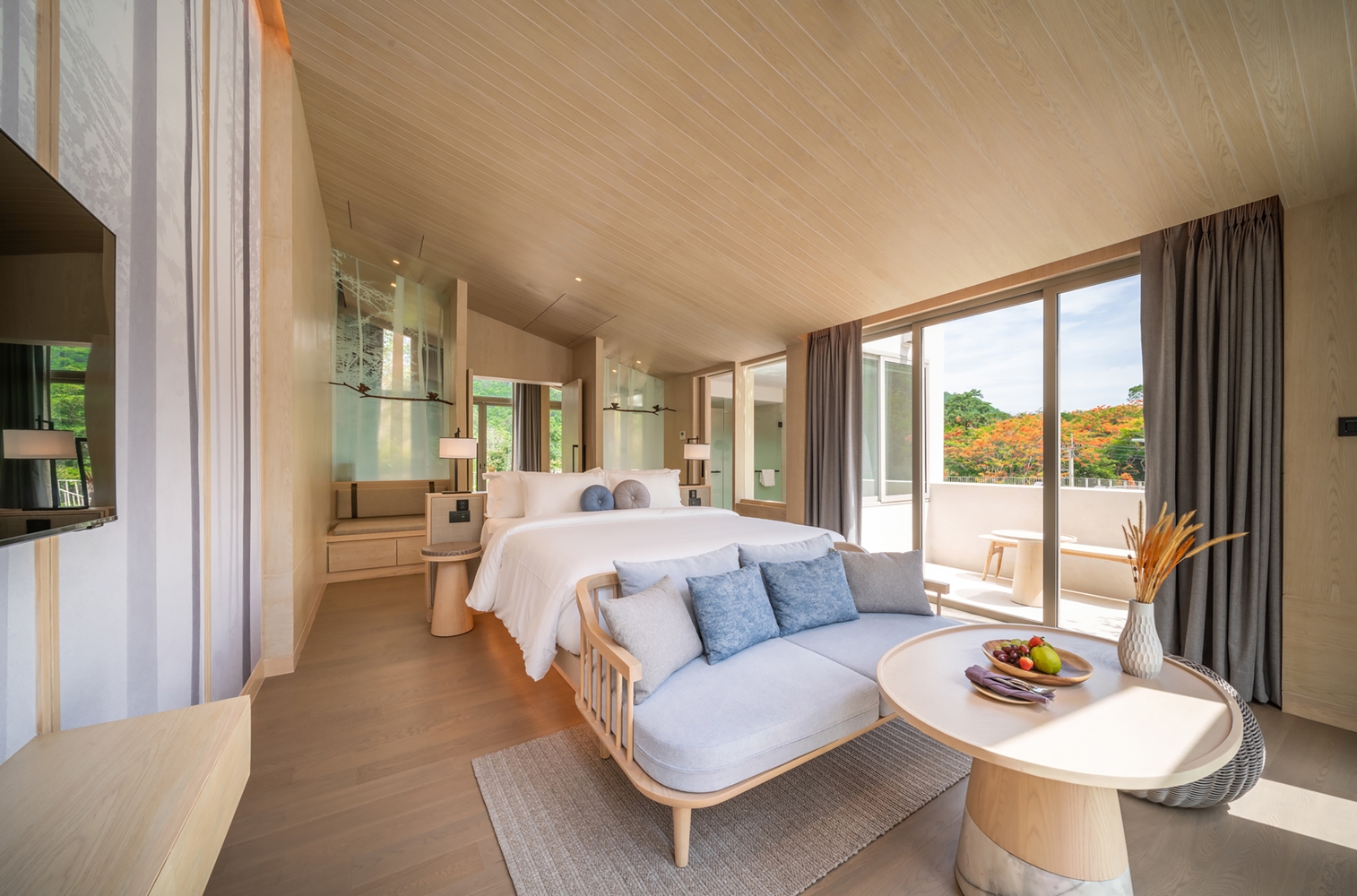 At MYS Khaoyai Hotel, Urban Praxis made sure every room was designed as a luxurious forest cabin with a green balcony. Photos: Skyground Architectural Film & Photography