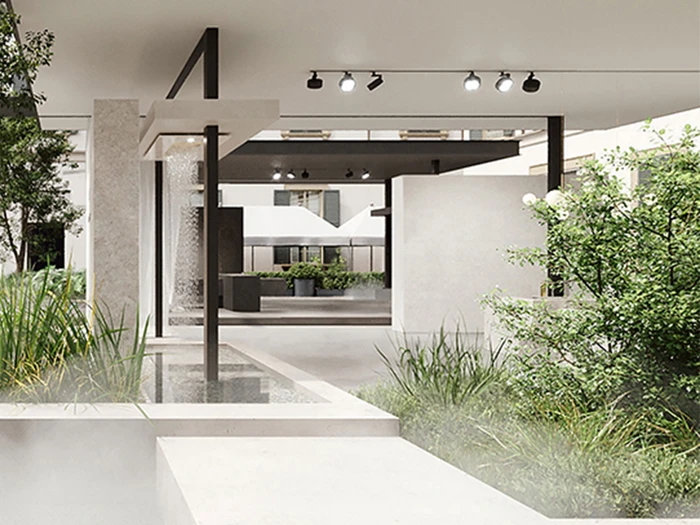 Lire l’histoire GROHE SPA crafts a water sanctuary at palazzo reale during Milan Design Week 2024