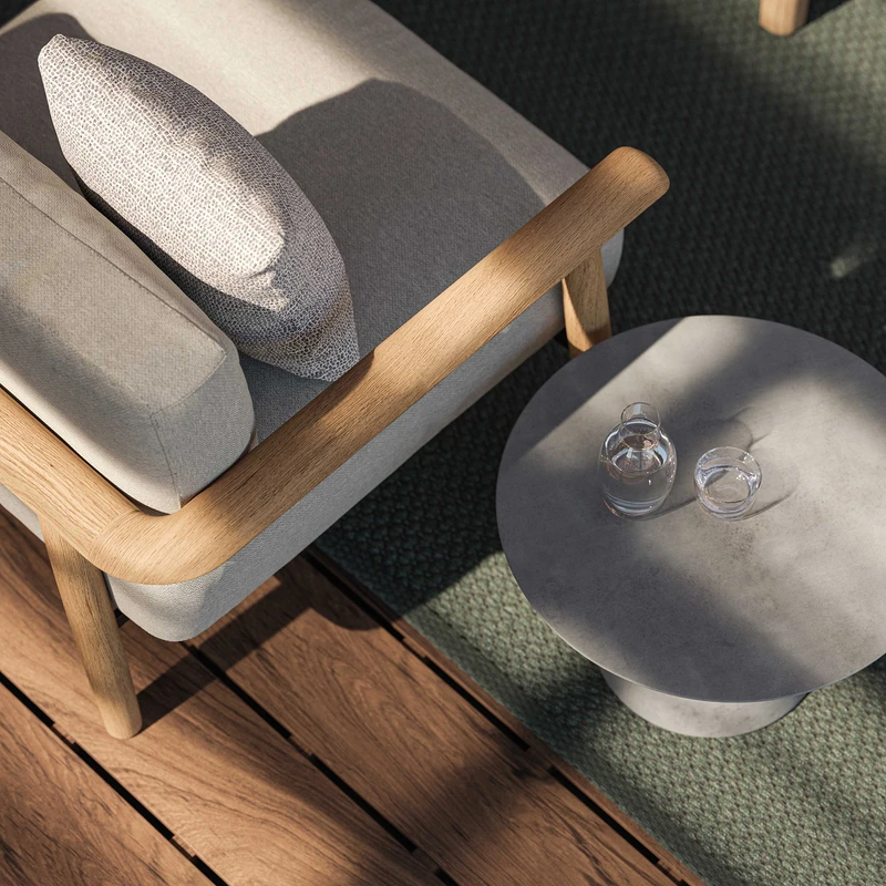 Organic shapes and soft corners are visually intriguing as well as nice to the touch. With references to playful modular mid-century designs, the Organix Collection can be organised in unconventional ways