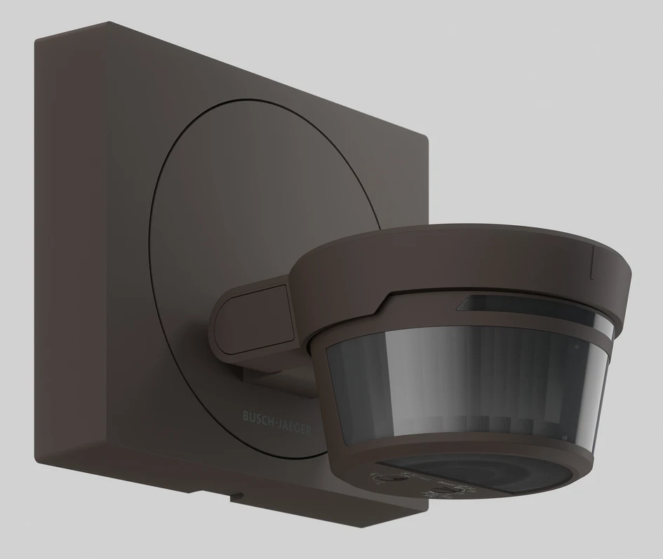 The variable design - with square or round base - and the angular precision of the Busch-Watchdog® PRO motion detector enable perfect integration into different architectural styles