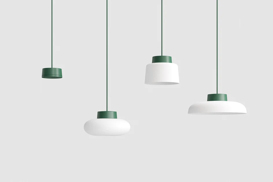 With three distinct lampshades and the pendant available in multiple colours (from graphite black to cool blue and pastel olive), Split offers a wealth of customisation